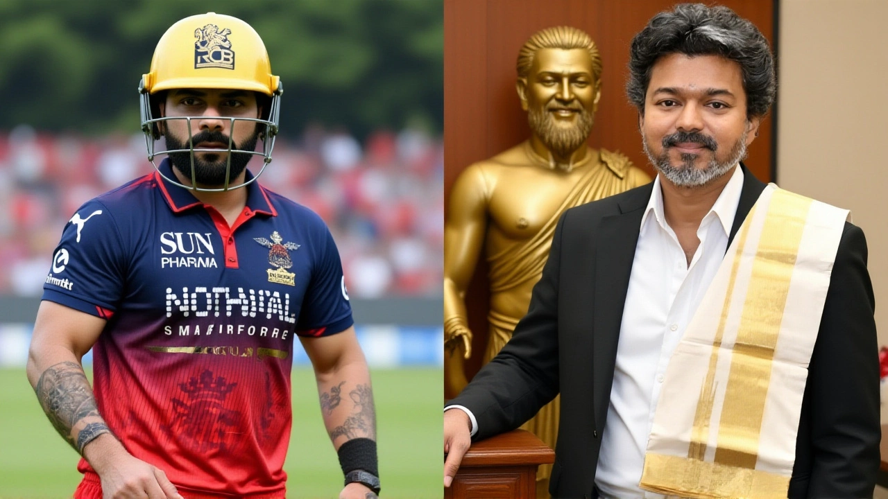 MRF Gifts Virat Kohli Autograph Bat to Tamil Nadu CM Vijay